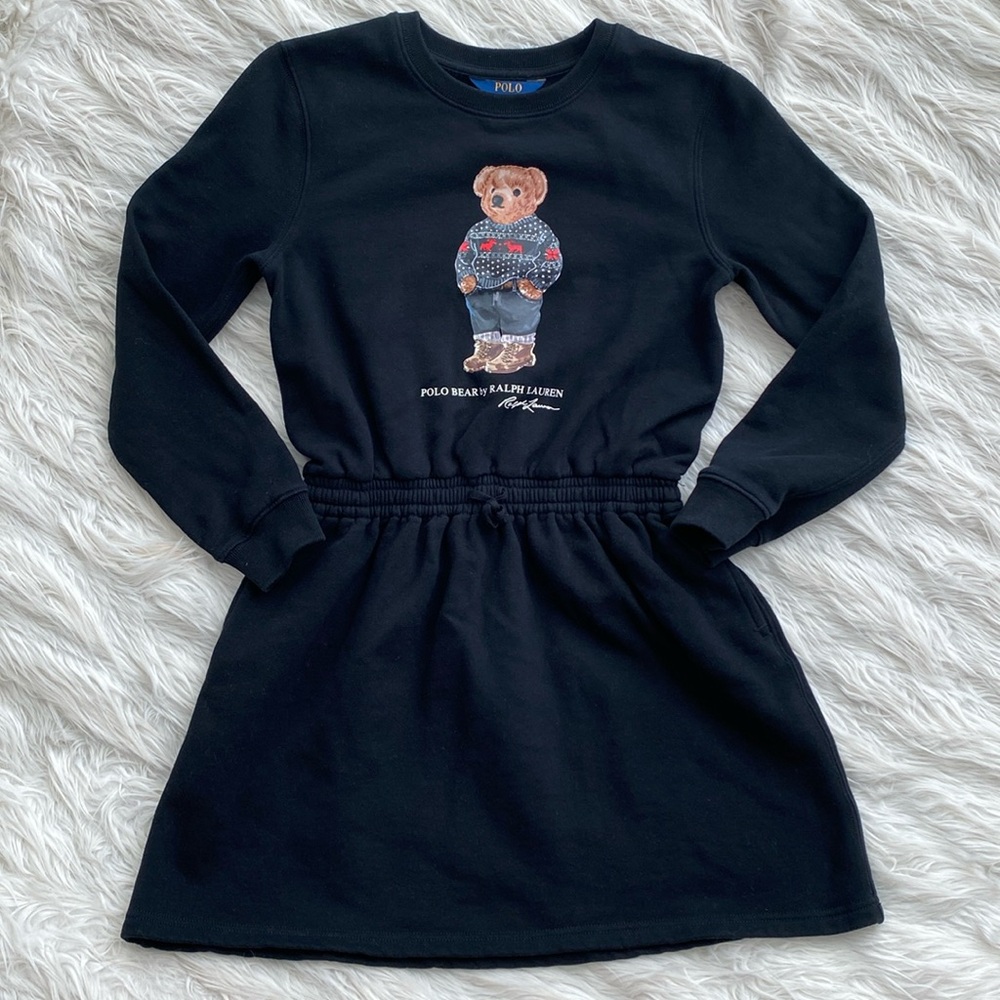 Polo by Ralph Lauren Black Kids Casual Dress